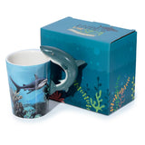 Puckator Ltd Puckator Ltd - Shark Ceramic Shaped Handle Mug
