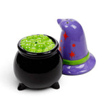 Puckator Ltd Puckator Ltd - Spooky Witches Hat & Cauldron Ceramic Salt & Pepper Set