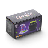 Puckator Ltd Puckator Ltd - Spooky Witches Hat & Cauldron Ceramic Salt & Pepper Set