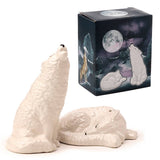 Puckator Ltd Puckator Ltd - White Wolf Ceramic Salt and Pepper Set