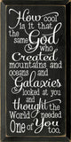 SAWDUST CITY Old Ivory SAWDUST CITY - How cool is it that the same God who created mountains...