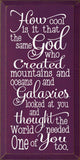 SAWDUST CITY Old Ivory SAWDUST CITY - How cool is it that the same God who created mountains...