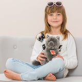 Teddy Hermann Teddy Hermann - Carthusian cat sitting 20 cm - plush toy - soft toy
