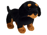 Teddy Hermann Teddy Hermann - Dachshund standing 3-color assorted 21 cm - Plush toy - Stuffed animal