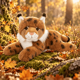 Teddy Hermann Teddy Hermann - Lynx lying 38 cm - plush toy - stuffed animal