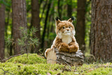 Teddy Hermann Teddy Hermann - Lynx lying 45 cm - plush toy - soft toy