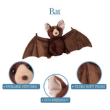 The Petting Zoo Bat Halloween Plush Toys 8" (18cm) Eco Friendly Wild Onez Eco Friendly