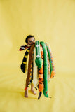 The Petting Zoo Emerald Tree Boa Snake 54" Recycled Plush Earth Keeperz