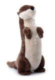The Petting Zoo Giant River Otter Standing 20" (48cm) Eco Friendly Wild Onez