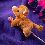 The Petting Zoo Lollyplush Highland Cow 7" (17cm) Eco Friendly Sucker