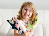 The Petting Zoo Lollyplush Highland Cow 7" (17cm) Eco Friendly Sucker