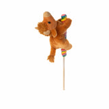 The Petting Zoo Lollyplush Highland Cow 7" (17cm) Eco Friendly Sucker