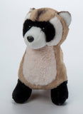 The Petting Zoo The Petting Zoo - 12" (30cm) Wild Onez Footed Ferret Black wild life