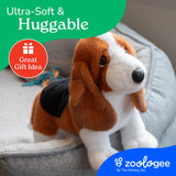The Petting Zoo The Petting Zoo - New Basset Hound Dog Medium 12" (30cm)