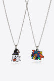 The Pink Pigs Ghost Trick or Treat Halloween Fashion Necklace Sets