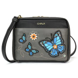 The Pink Pigs Organizer Vibrant Blue Butterfly Collection by Chala Vegan Top Quality