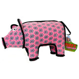 The Pink Pigs Steele Dog Tuffy Barnyard Pig Large Dog Toy