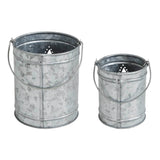 VHC Brands VHC Brands - Star Galvanized Metal Votive Candle Holder Set 2pc
