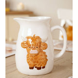 WIDDOP and Co Inc WIDDOP and Co Inc - Country Living Highland Cow Pitcher