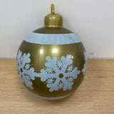 Alibaba christmas ornaments inflatable Gold Inflatable LED Christmas Ornaments 7 Designs!  Large Size