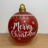 Alibaba christmas ornaments inflatable Red Inflatable LED Christmas Ornaments 7 Designs!  Large Size