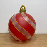 Alibaba christmas ornaments inflatable Red Stripe Inflatable LED Christmas Ornaments 7 Designs!  Large Size