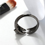 AliExpress Jewelry SET-Fine Fashion 925 Silver Black Cat Jewelry Sterling SIlver