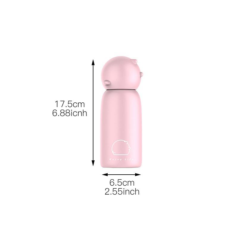 AliExpress Mug Pig Water Bottle- Stainless Steel Cuteness!  Piggy comes in 4 colors now!  *