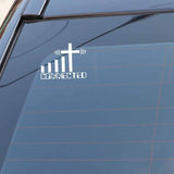 AliExpress Sticker/Bumper Sticker Connected / White Christian Decal Stickers for Your Car or Wherever You Want to Share the Good News!