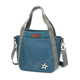 Chala Handbags and Clutches Mini-Carryall Totes by Chala Turtle, Sunflower*
