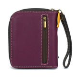 Chala Handbags Gray & Orange Tabby Cat Collection Keychain, Wallet, Crossbody by Chala Vegan