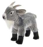 Plush Silver and Black Pygmy Goat by Bearington Lifelike! *