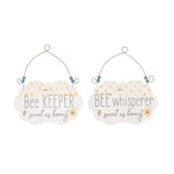 Faire-C&F Home Novelty Signs Bee Wall Plaque "Bee Whisper sweet as honey"*