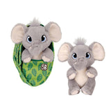 FAIRE: Fiesta Toys Stuffed Animals Elephant SWADDLE BABIES - WILD BABIES COLLECTION Bears, Koala & MORE!