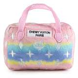 FAIRE - Haute Diggity Dog dog toy designer parody funny Large Pink Ombre Chewy Vuiton Handbag Dog Toy