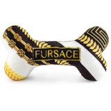 FAIRE - Haute Diggity Dog Pet Toy Fursace Bone for Dogs with Squeaker Inside Plush Parody Pet Chew Toy