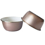 FAIRE - Jo Jo Modern Pets PET 16oz Rose Gold Pet Bowls-Eating with Style! Durobolz *