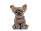 Blue Gray French Bulldog Plush Small Puppy Eco Friendly