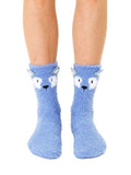 Faire Living Royal Fuzzy Socks Wolf Fuzzy Socks