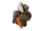 FAIRE - Steel Dog Dog Toys Bunny Rabbit Carrot Knot Plush Dog Toy *