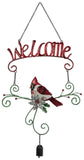 FAIRE - Sunset Vista Decor Songbird Welcome Decor Entryway Greetings Metal Art