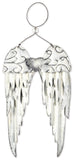 FAIRE - Sunset Vista Holiday Ornaments Angel Wings Ornament Metal Art *