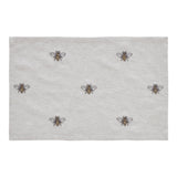 FAIRE - VHC Brands Table Runners Embroidered Country Bee Table Runners & Placemats