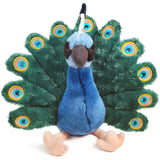 FAIRE: VIAHART Toy Co. Plush Animals Pakhi The Peacock | 11 Inch Stuffed Animal Plush - Peacock Plush Toy for Kids
