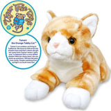FAIRE: VIAHART Toy Co. Plush Animals Tamarr the Orange Tabby Cat | 10 Inch Stuffed Animal Plush