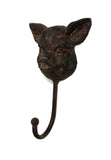 FAIRE - Wilco Home Decor Pig Cast Iron Pig or Cow Wall Hooks Farm House Country Decor for Pig & Cow Lovers! *