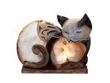 FAIRE - Zappobz Lamps Lying Cat Capiz Cat Lamps-Sitting or Lying & Siamese*
