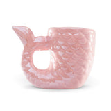 FinchBerry Bath White Mug Mermaid Bath Mugs Super Cute-Perfect Gift for Mermaid Lovers