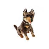 Realistic Stuffed Red and Tan Australian Kelpie Size 28cm/11