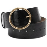 Inc International Concepts Belts INC International Concepts I.N.C. Classic Panel Belt Black 2X - Vegan